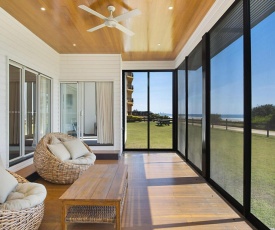 Abode on Bilinga - Absolute Beachfront Holiday Home walk over the sand dunes to the ocean