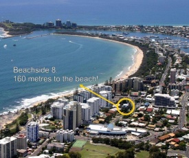 Beachside 2 - 3 Bedroom Budget Apartment only one block from Mooloolaba Beach!