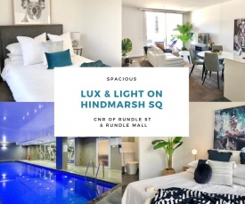 ★Lux 2BR on Hindmarsh SQ★