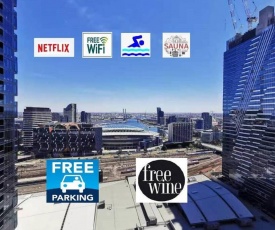 Melbourne Water Views Free Parking WiFi Wine