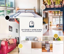 Funky New York Loft-Sydney Dreams Serviced Apartment in Darlinghurst!